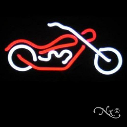 Neon Sculpture chopper III